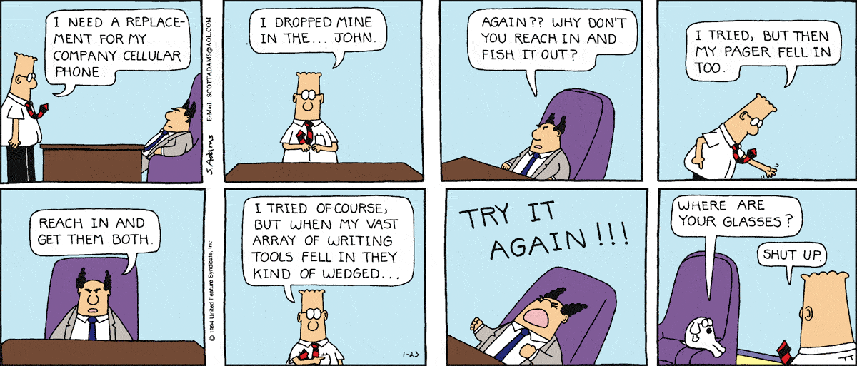 Dilbert Cartoon
